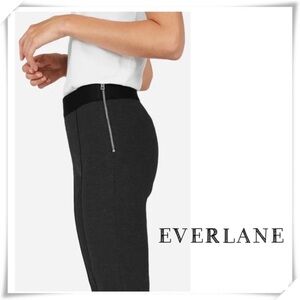 Everlane Stretch Ponte Pants in Black
